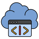 codificación en la nube icon