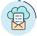 correo en la nube icon