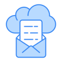 correo en la nube icon