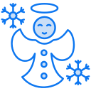 Ángel de nieve icon