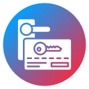 clé de carte icon