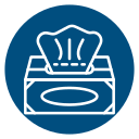 caja de pañuelos icon