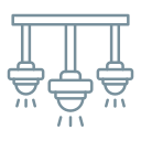 lámpara de techo icon