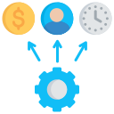 asignación de recursos icon