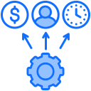 asignación de recursos icon