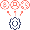 asignación de recursos icon