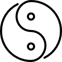 Yin yang icon
