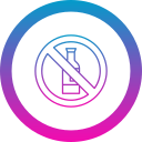 sin alcohol icon