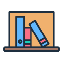 estante para libros icon