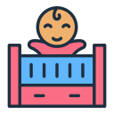 cuna de bebe icon