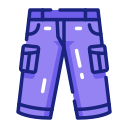 pantalones cargo icon