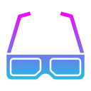 gafas 3d icon