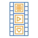 Film strip icon