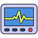 monitor de ecg icon