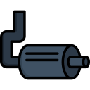 tubo de escape icon