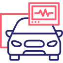 diagnóstico del automóvil icon