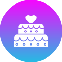 pastel de bodas icon