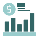 gráfico de finanzas icon