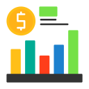 gráfico de finanzas icon