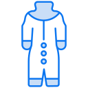 traje de esquiar icon