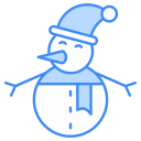 muñeco de nieve navideño icon