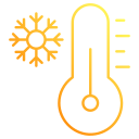 temperatura de congelación icon