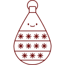 bola de navidad icon