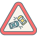 peligro de accidente icon