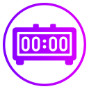 reloj digital icon