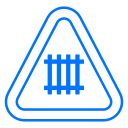 cruce de vías de tren icon