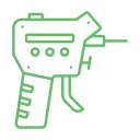 pistola para abrir cerraduras icon