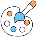 paleta de arte icon