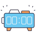 reloj digital icon