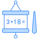 clase de matemáticas icon