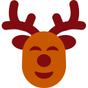 reno de navidad icon