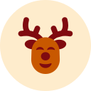 reno de navidad icon