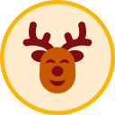 reno de navidad icon