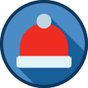 gorro de papá noel icon