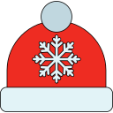 gorro de papá noel icon