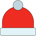 gorro de papá noel icon