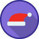 gorro de papá noel icon