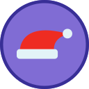 gorro de papá noel icon