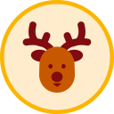 reno de navidad icon