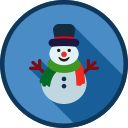 muñeco de nieve icon