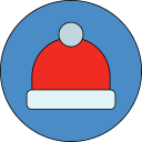 gorro de papá noel icon