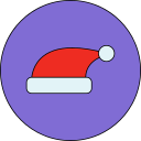 gorro de papá noel icon