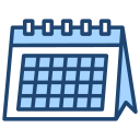 calendario de escritorio icon