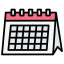 calendario de escritorio icon