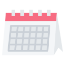 calendario de escritorio icon