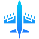 avión militar icon